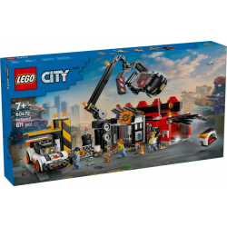 Klocki LEGO 60472 Złomowisko z samochodami CITY